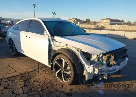 2022 Honda Accord Sport z USA, uszkodzony, nr VIN 1HGCV1F34NA023516